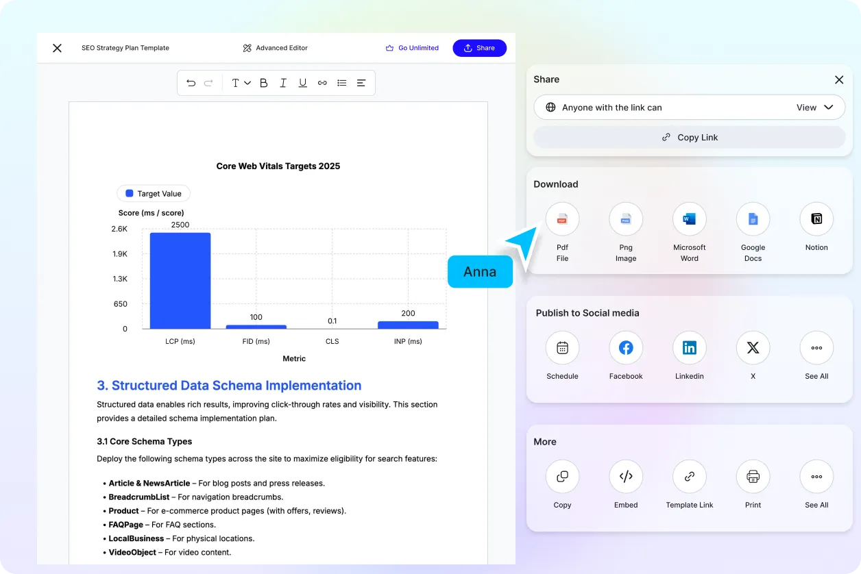 Free AI SEO Strategy Plan Generator, Free SEO Plan Maker [ No Signup ]